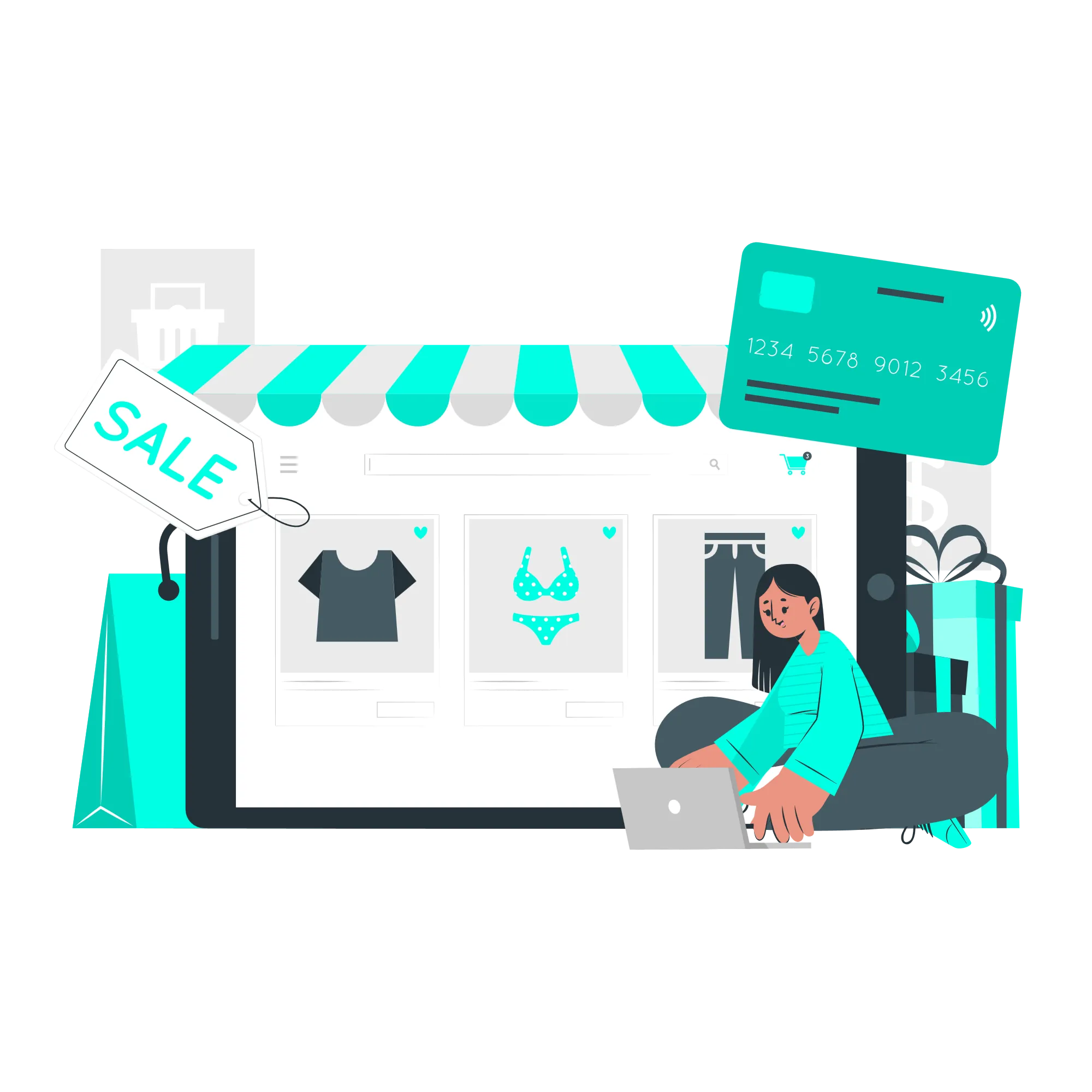 ENS Soft E-Ticaret UI